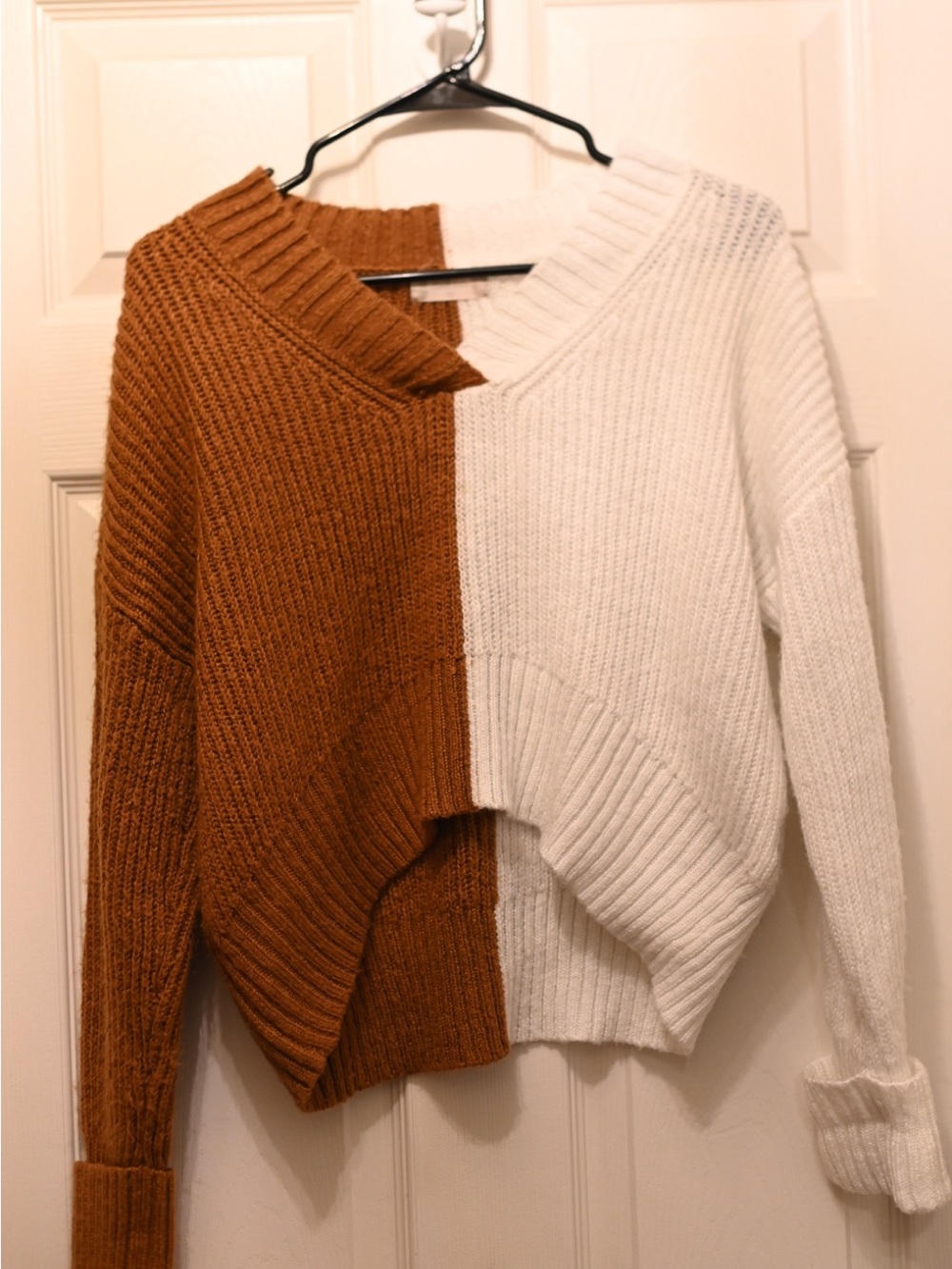 Altar'd State Color Block Women's Sweater